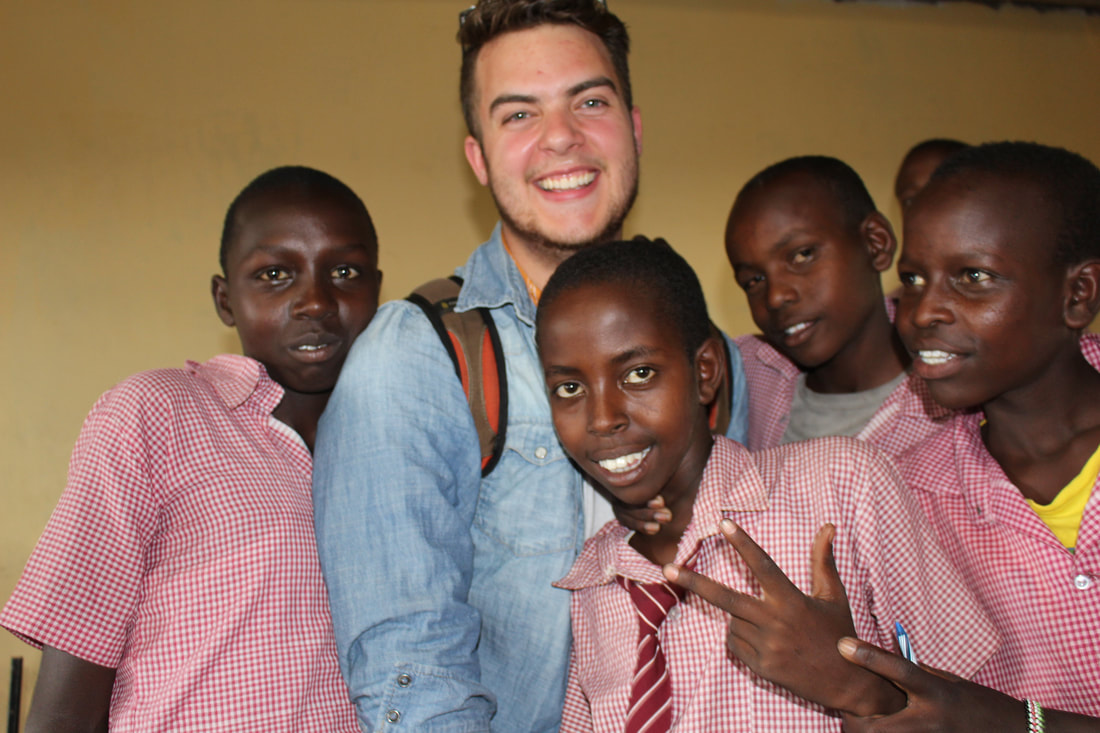 Local Maasai school visit