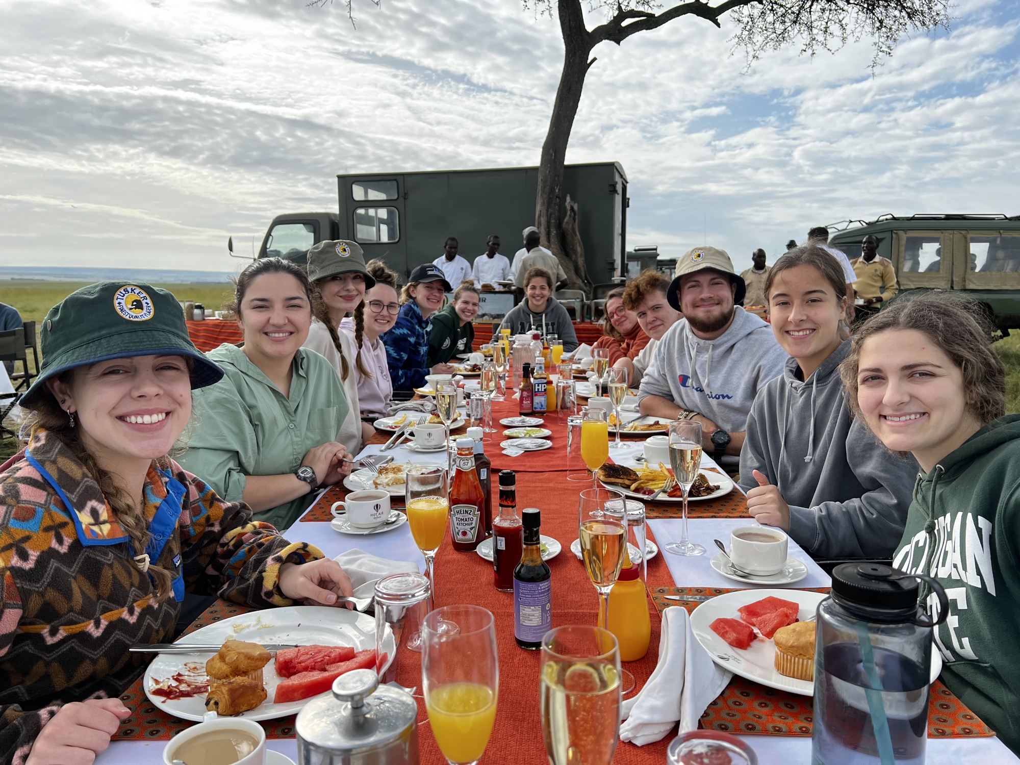 Bush breakfast