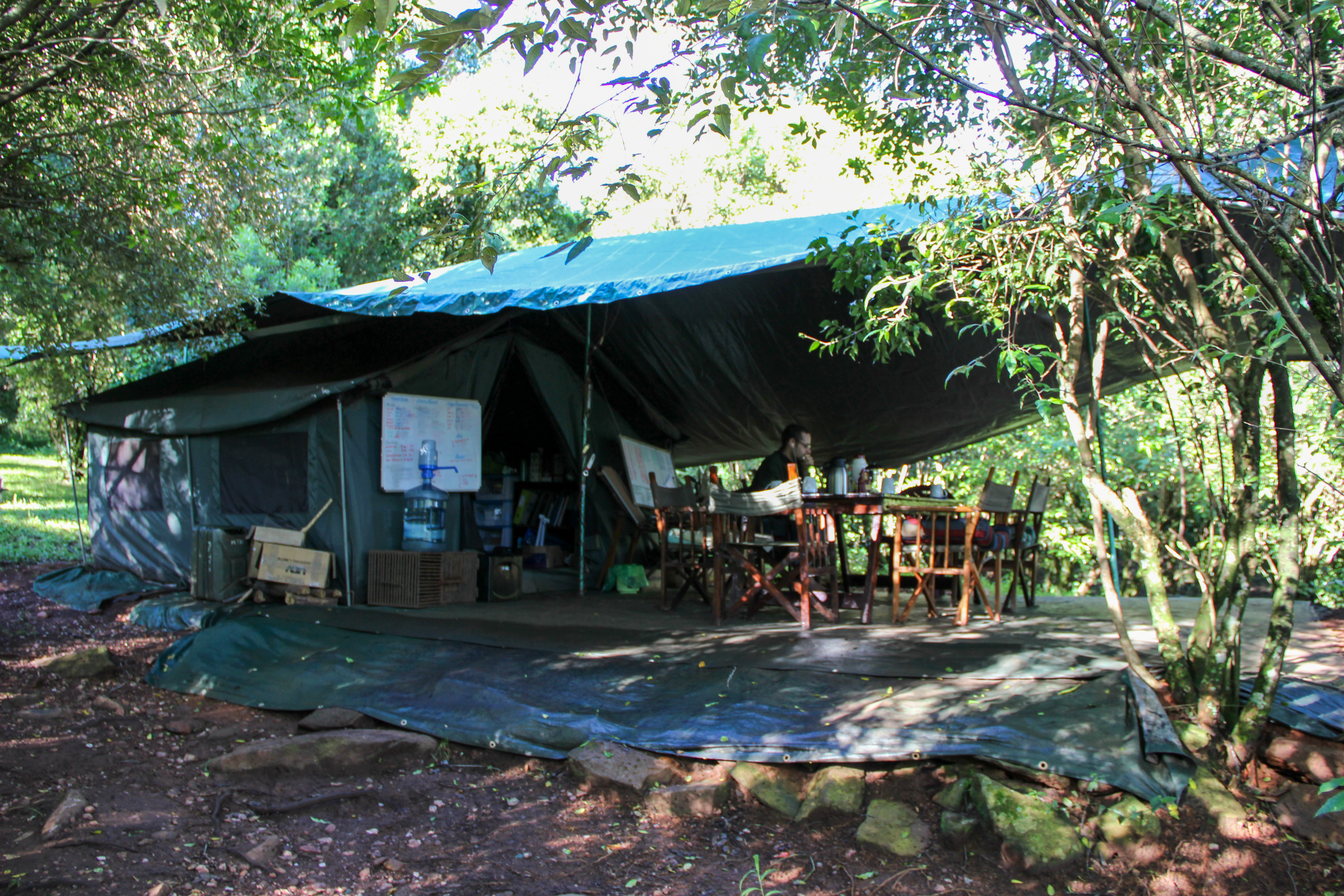 Lab tent