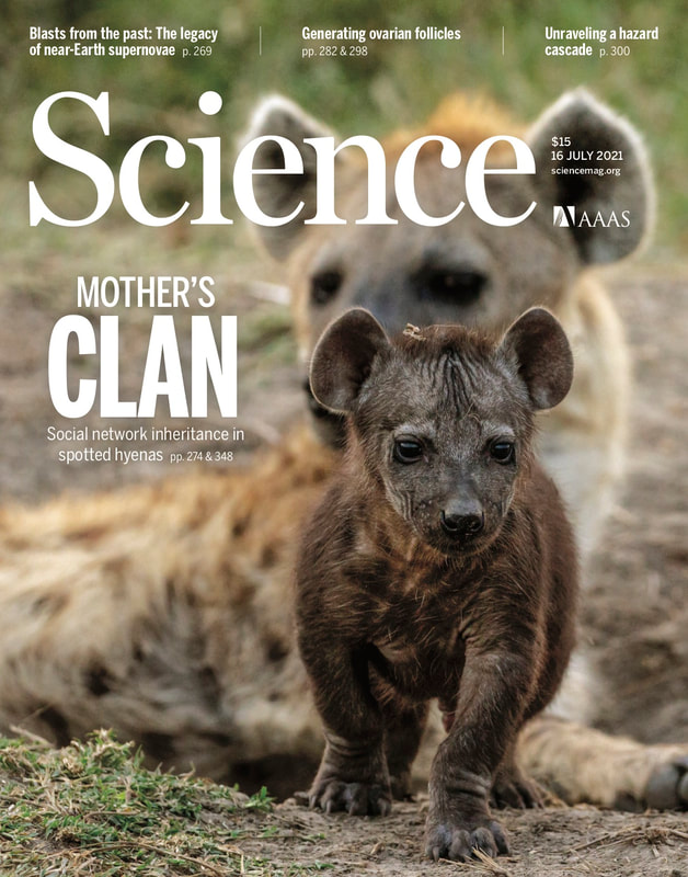 Science magazine cover, 2021